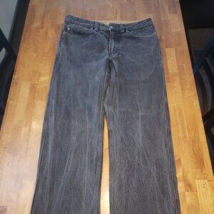 Duluth Ballroom Jeans Black Denim Relaxed Fit Gusset Crotch Men's 30x32